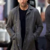The Fate of the Furious Jason Statham Gray Leather Coat