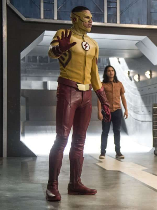 The Flash Wally West Yellow Jacket