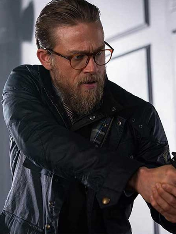 The Gentlemen Charlie Hunnam Black Jacket