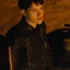 The Girl in the Spider's Web Claire Foy Black Biker Jacket