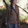 The Hunger Games Mockingjay Katniss Everdeen Brown Jacket