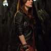 The Last Witch Hunter Chloe Leather Black Jacket