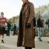 The Prestige Hugh Jackman Brown Leather Coat