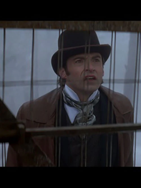 The Prestige Hugh Jackman Leather Coat