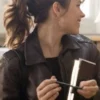 The Time Travelers Wife Clare Abshire Leather Jacket