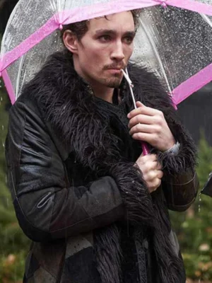 The Umbrella Academy Klaus Hargreeves Black Coat