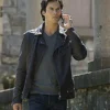 The Vampire Diaries Ian Somerhalder Black Jacket