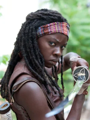 The Walking Dead Michonne Brown Vest