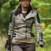 The Walking Dead Rosita Espinosa White Jacket