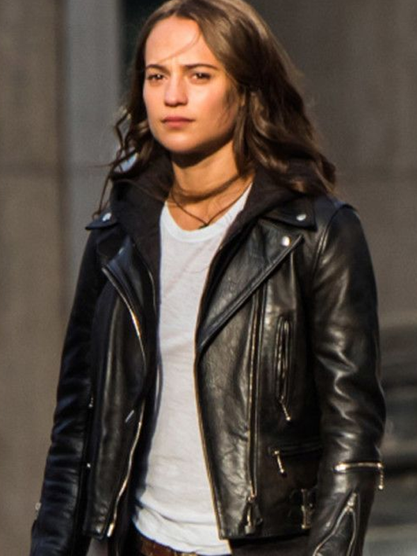 Tomb Raider Lara Croft Black Jacket