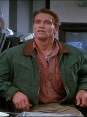 Total Recall Douglas Quaid Green Bomber Jacket