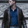 Treadstone Jeremy Irvine Brown Jacket