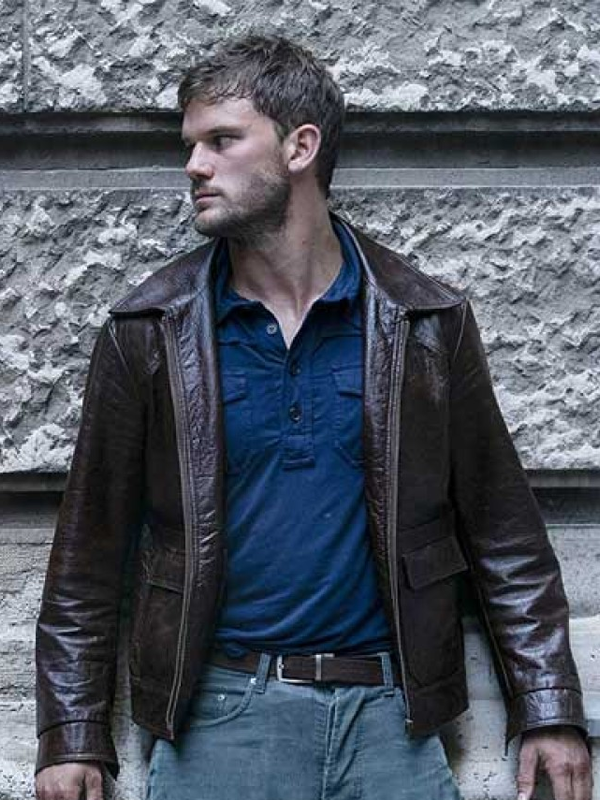 Treadstone Jeremy Irvine Brown Jacket