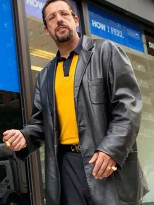 Uncut Gems Howard Ratner Black Blazer Coat