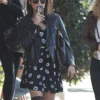 Vanessa Hudgens Black Jacket