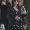 Vanessa Hudgens Black Leather Jacket