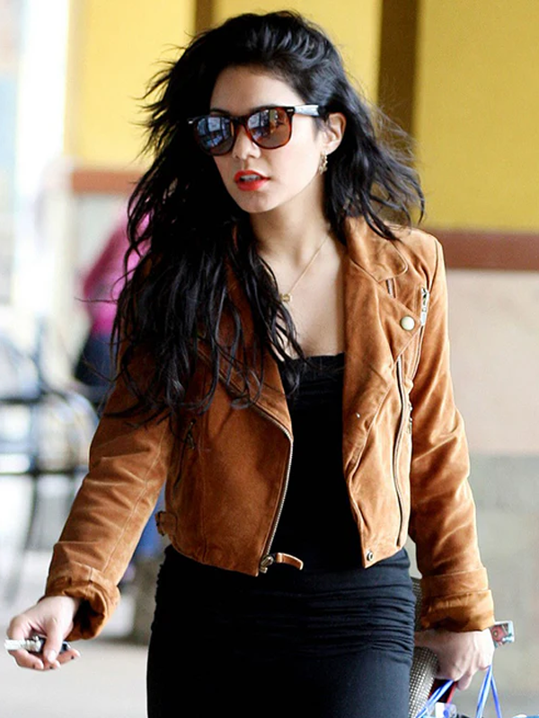 Vanessa Hudgens Brown Jacket