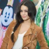 Vanessa Hudgens Leather Brown Jacket