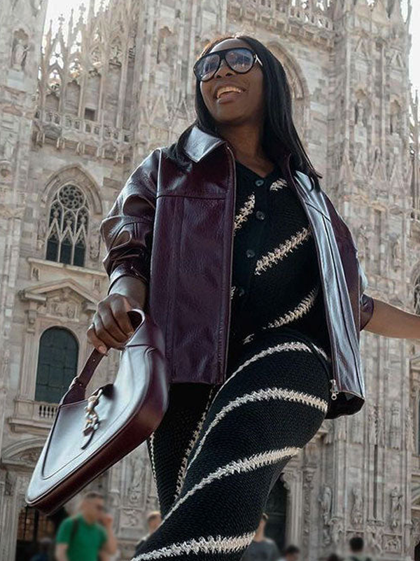 Venus Williams Leather Jacket