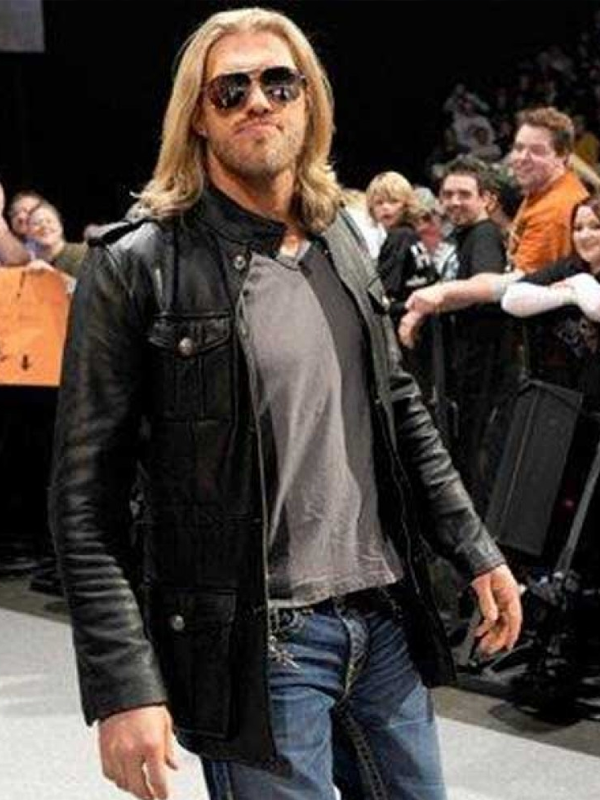 WWE Wrestler Edge Black Jacket