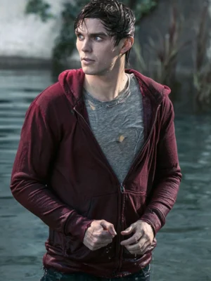 Warm Bodies Red Hooded Jacket