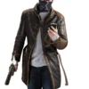Watch Dogs Aiden Pearce Black Trench Coat