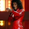 Whitney Houston Leather Jacket