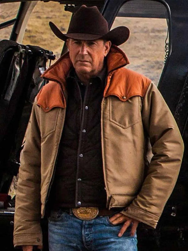 Yellowstone Brown John Dutton jacket