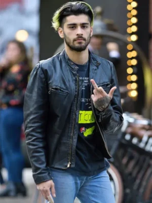 Zayn Malik English Singer Black Jacket