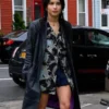 Zoe Kravitz Black Coat