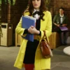 Gossip Girl Blair Waldorf Yellow Coat