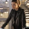Lucifer Chloe Decker Black Biker Jacket