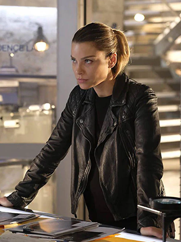 Lucifer Chloe Decker Black Biker Jacket