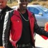 Akon American Singer Red and Black Jacket