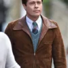 Allied Brad Pitt Brown Jacket