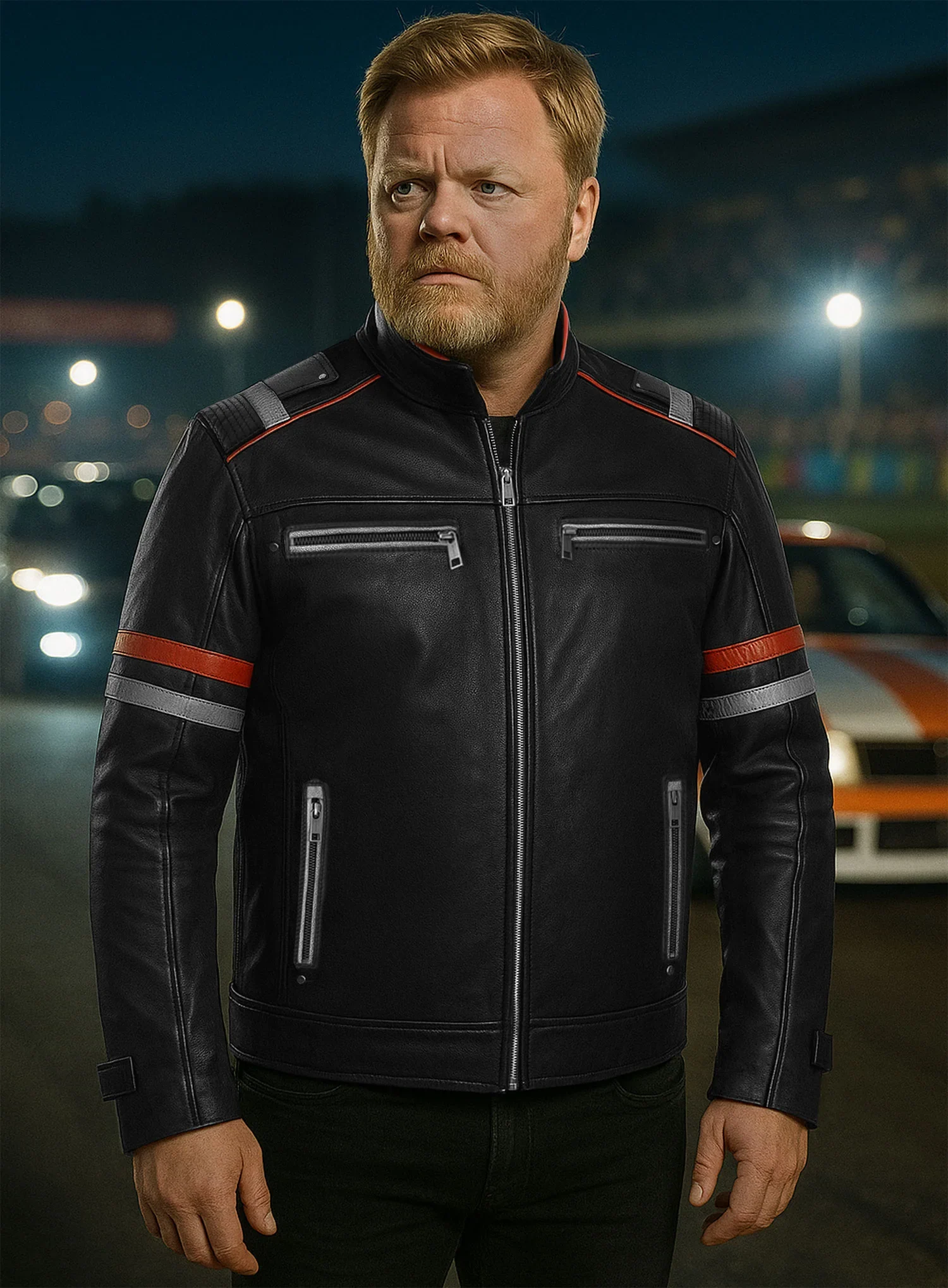 Asphalt Burning Anders Baasmo Black Jacket