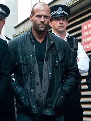 Blitz Jason Statham Black Jacket