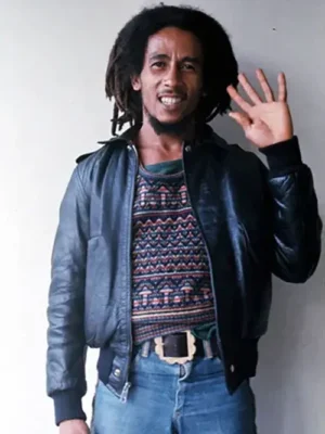Bob Marley Jamaican Singer Black Jacket