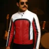Bohemian Rhapsody Freddie Mercury Red and White Jacket