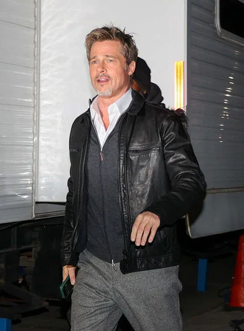 Brad Pitt American Actor Jacket