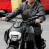 Bradley Cooper Black Leather Jacket