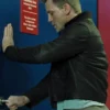 Casino Royale James Bond Black Leather Jacket