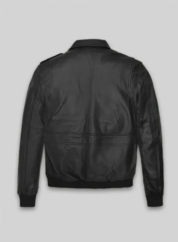 Channing Tatum American Actor Black Leather Jacket