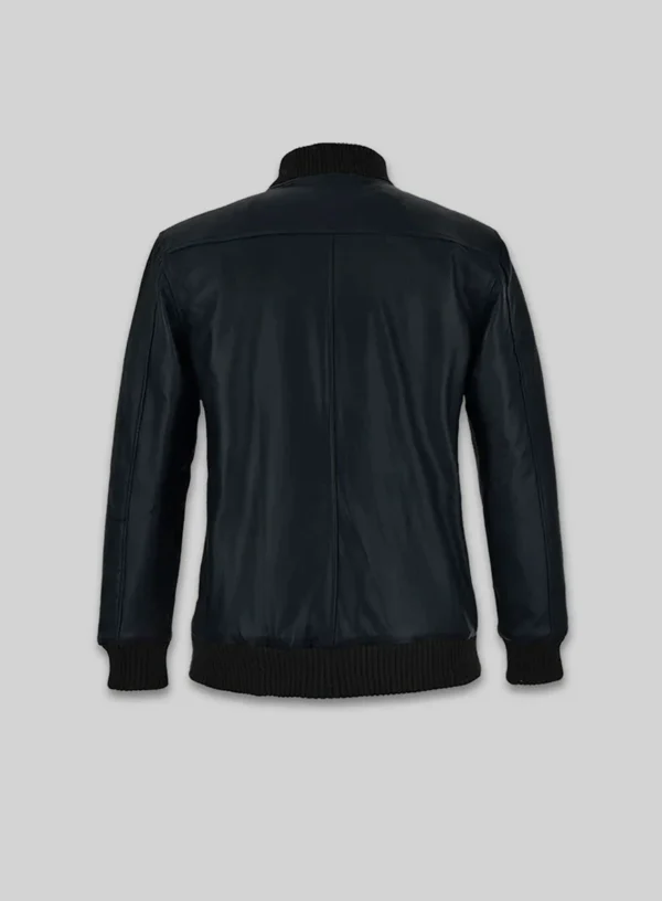 Charlie Hunnam Actor Black Bomber Jacket