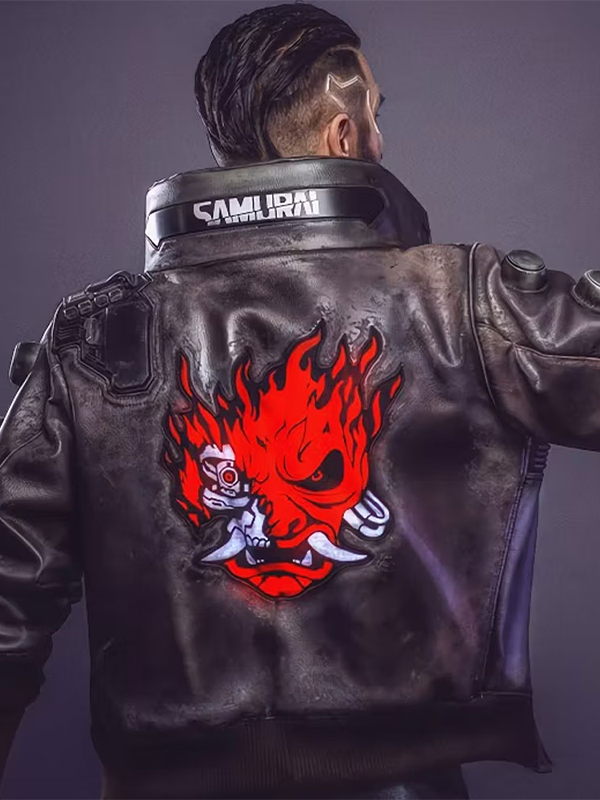 Cyberpunk 2077 Johnny Samurai Brown Jacket
