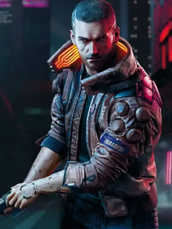 Cyberpunk 2077 Johnny Samurai Leather Jacket