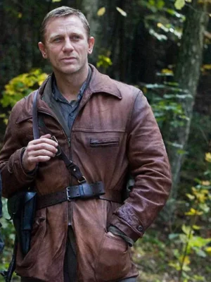 Defiance Daniel Craig Brown Jacket