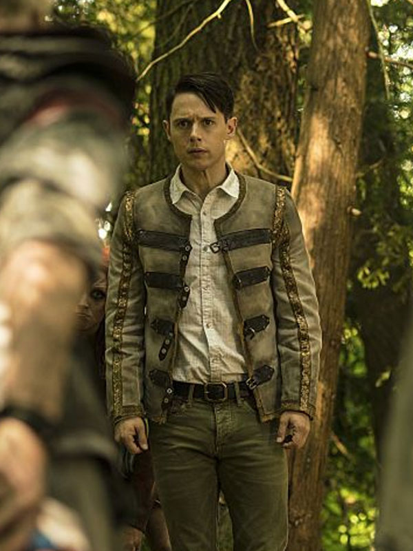 Dirk Gently Samuel Barnett Brown Jacket