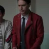 Dirk Gently Detective Samuel Barnett Red Jacket