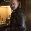 El Camino A Breaking Bad Aaron Paul Brown Leather Jacket
